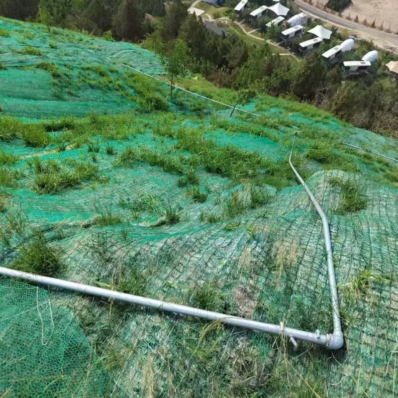 3D geonet for soil erosion prevention